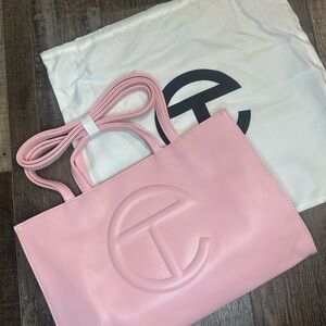 Telfar Light Pink Medium Tote Bag